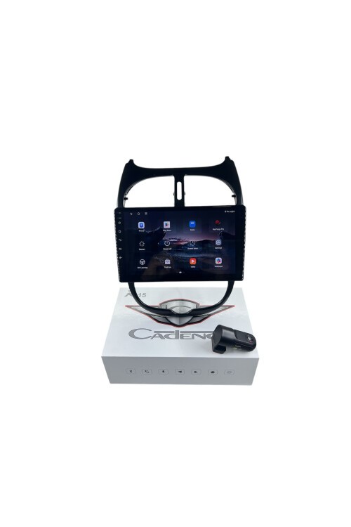 PEUGEOT 206 2006-2011 CADENCE R15 (DVR KAYIT CİHAZI  ) PRO OEM MULTİMEDİA