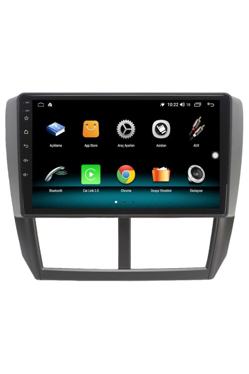 Subaru Forester Uyumlu Android 10 Carplay Özellikli Navigasyon Multimedya Ekran 2gb Ram + 32gb Hdd