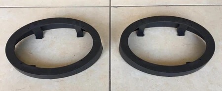 6x9 Üniversal Oval Hoparlör Yükseltici Hoparlör Kasnağı 2 Adet