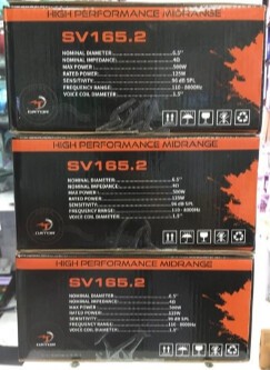 Dator 16 Cm Midrange Sv165.1 Yüksek Performance Midrange