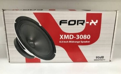 For-X 3080-20 Cm-300W-150W Rms Kaliteli-Kapaklı Midrange-2 Adet