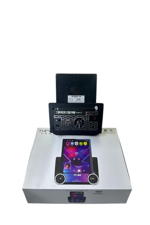 FOR-X DUAL KNOB 2K TESLA EKRAN TÜM 9 VE 10 İNÇ ÇERÇEVELERE UYUMLU PROFESYONEL MULTİMEDİA