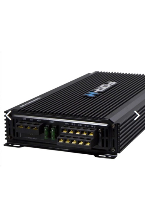 For-X Xae-4000.5 5 Kanal 12 Volt - 4500 Watt Oto Anfi (BASS KONTROLLÜ)