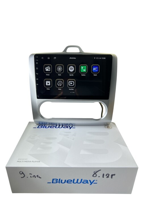 Ford Focus 2 DİJİTAL BLUEWAY 8-128 TAM PROFESYONEL OEM MULTİMEDİA