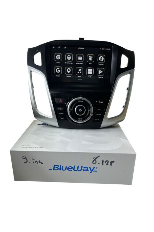 Ford Focus 3-3.5 GRİ BLUEWAY 8-128 TAM PROFESYONEL OEM MULTİMEDİA