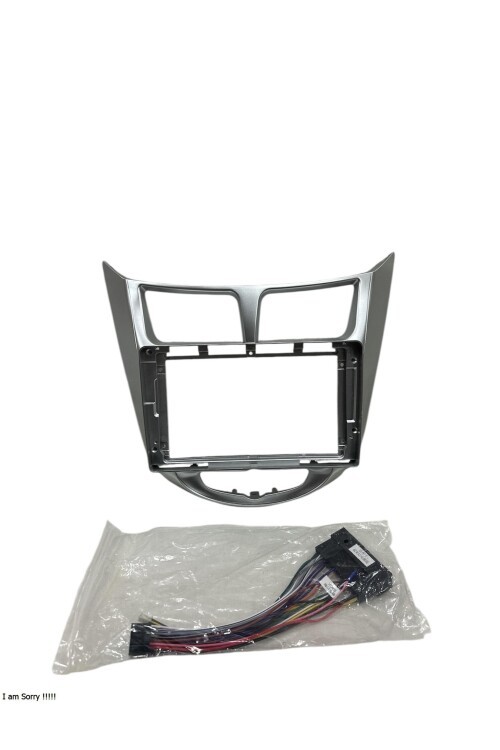 HYUNDAİ ACCENT BLUE GRİ 2011-2013 9 Multimedya Çerçevesi (Yüksek kalite)