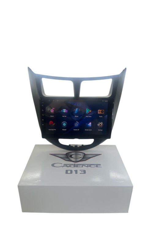 HYUNDAİ ACCENT BLUE SİYAH 2011-2013 CADENCE D13 YENİ SERİ İŞLEMCİLİ PRO OEM MULTİMEDİA