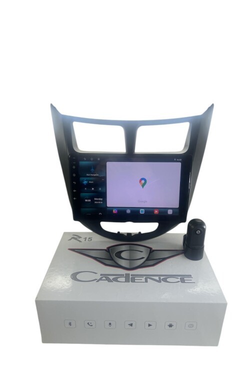 HYUNDAİ ACCENT BLUE SİYAH 2011-2013 CADENCE R15 (DVR KAYIT CİHAZI HEDİYE) PRO OEM MULTİMEDİA