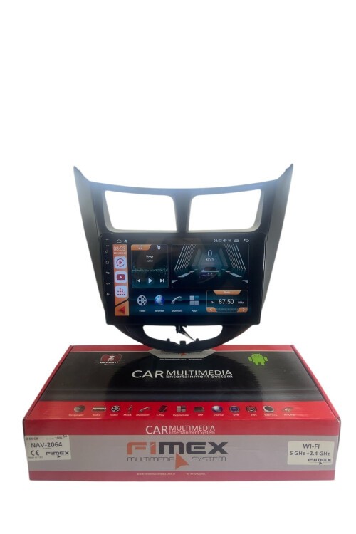 HYUNDAİ ACCENT BLUE SİYAH 2011-2013 FİMEX 2-64 DSPLİ PRO OEM MULTİMEDİA