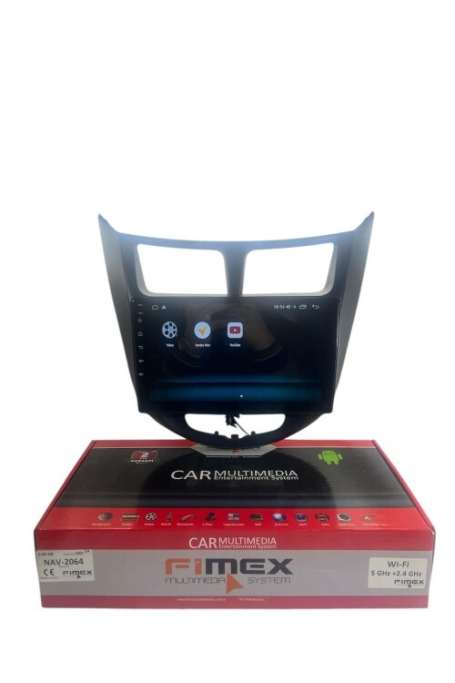 HYUNDAİ ACCENT BLUE SİYAH 2011-2013 FİMEX 2-64 DSPLİ PRO OEM MULTİMEDİA