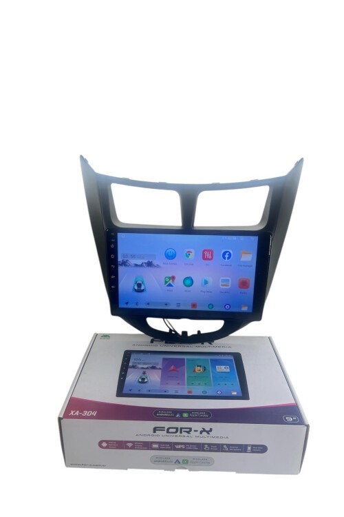 HYUNDAİ ACCENT BLUE SİYAH 2011-2013 FORX 2-32 YENİ SERİ İŞLEMCİLİ PRO OEM MULTİMEDİA