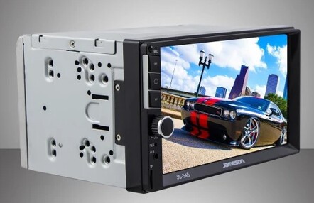 Jameson JS-345 Double Oto Teyp 4 x 60W + Geri Görüş Kamerası