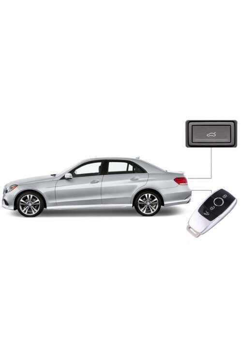 Mercedes E Serisi Elektrikli Bagaj Sistemi 2016