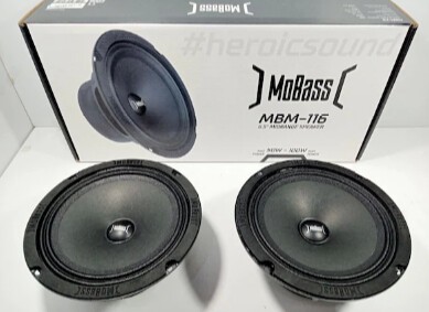 Mobass 16cm Midrange Mobass Mbm-116 Midrange Hoparlör Kaliteli Midrange