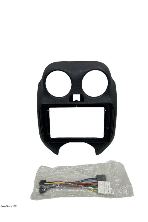 NİSSAN MİCRA 2010-2013 9 Multimedya Çerçevesi (Yüksek kalite)