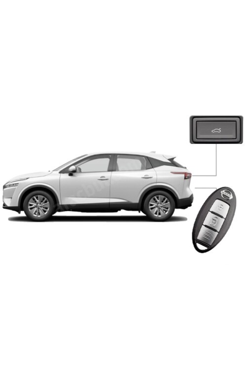 Nissan Qashqai (J12) Elektrikli Bagaj Sistemi (2021+)
