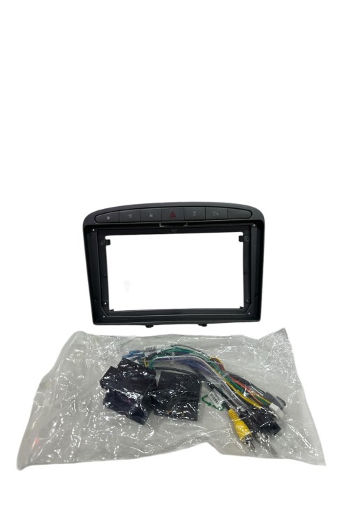 PEUGEOT 308-RCZ GRİ 9 Multimedya Çerçevesi (Yüksek kalite)