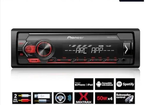 PIONNER MVH-S125Uİ Profesyonel Oto Teyp