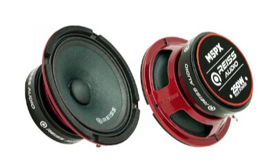 Reiss Audio Çifti 500wat-200w Rms Rs-m5px 2023 Deprem Serisi 13cm Oto Midrange Takımı Kale