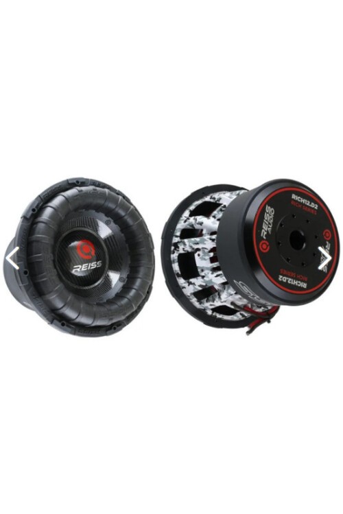 REISS AUDIO RICH12.D2 30 CM SUBWOOFER BAS ÇİFT BOBİN 2 OHM 5000 WATT MAX POWER 2500 WATT RMS POWER
