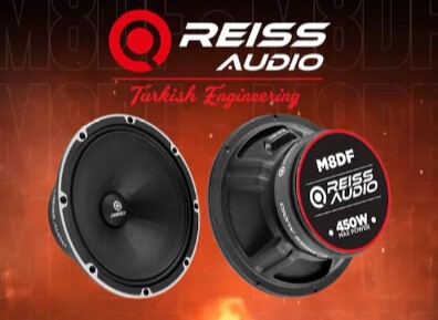 Reiss Audıo Rs-m8df 20cm Midrange 450wat 200rms İki Adet
