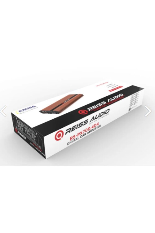 REISS AUDİO RS-PX700.4D4 DİJİTAL AMFİ 4 KANAL 4OHM 4X700 WAT RMS POWER