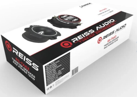 REISS AUDIO Rs-TA63 10cm Özel Seri Emma Global Tweeter Dome