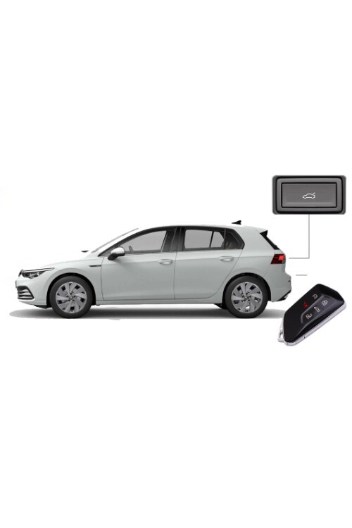 Volkswagen Golf 8 Vakumlu Elektrikli Bagaj Sistemi