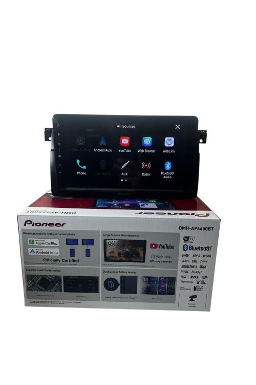 BMW E46 PİONEER 4-64 TAM PROFESYONEL OEM MULTİMEDİA