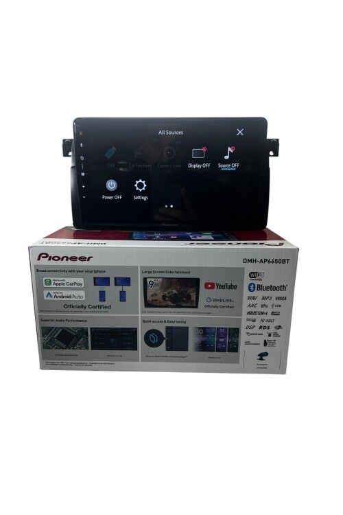 BMW E46 PİONEER 4-64 TAM PROFESYONEL OEM MULTİMEDİA