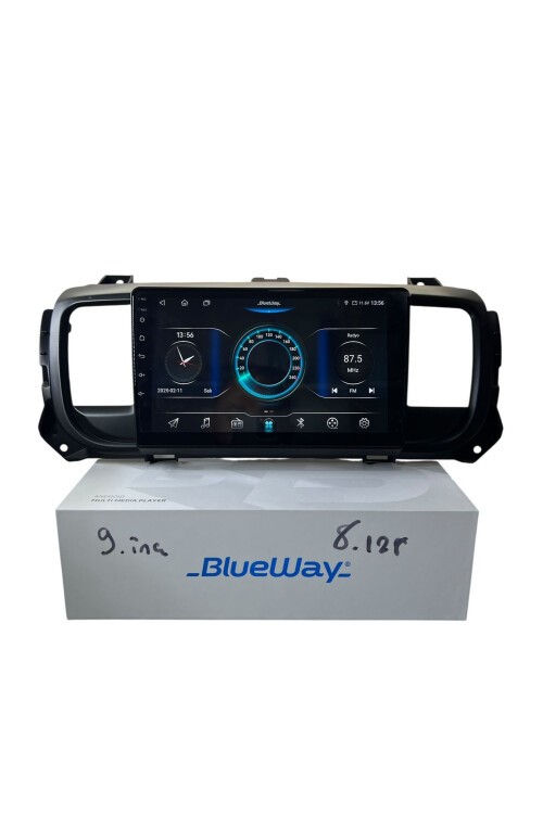 Citroen Jumpy 2017-2022 BLUEWAY 8-128 TAM PROFESYONEL OEM MULTİMEDİA