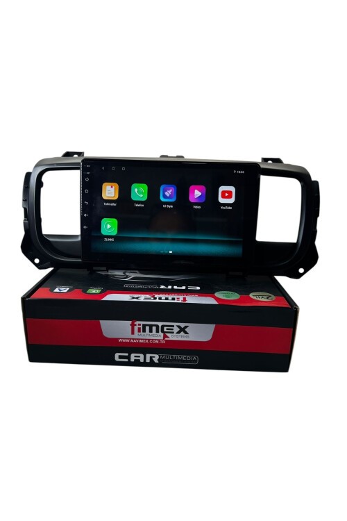 Citroen Jumpy 2017-2022 FİMEX 4-64 (FANLI) DSPLİ PRO OEM MULTİMEDİA