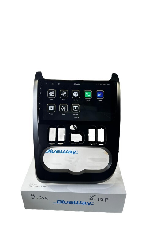 Dacia Sandero-Duster BLUEWAY 8-128 TAM PROFESYONEL OEM MULTİMEDİA