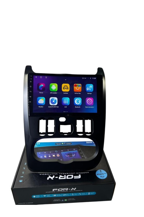 Dacia Sandero-Duster FORX 6-128 TAM PROFESYONEL OEM MULTİMEDİA