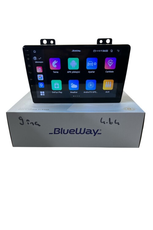Ford Fusion-Fiesta OLD BLUEWAY 4-64 PROFESYONEL OEM MULTİMEDİA