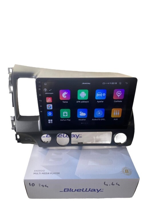 Honda Civic Fd6 BLUEWAY 4-64 PROFESYONEL OEM MULTİMEDİA
