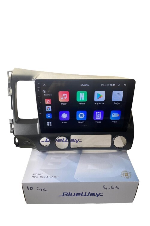 Honda Civic Fd6 BLUEWAY 4-64 PROFESYONEL OEM MULTİMEDİA