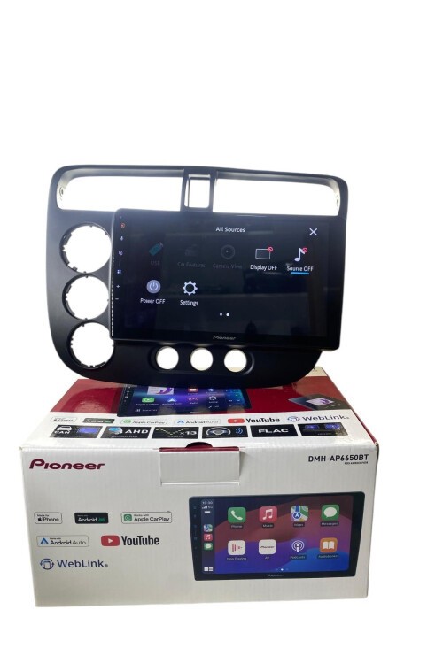 Honda Civic VTECH 2 PİONEER 4-64 TAM PROFESYONEL OEM MULTİMEDİA