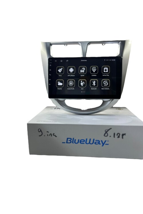 Hyundai Accent Blue BLUEWAY 8-128 TAM PROFESYONEL OEM MULTİMEDİA