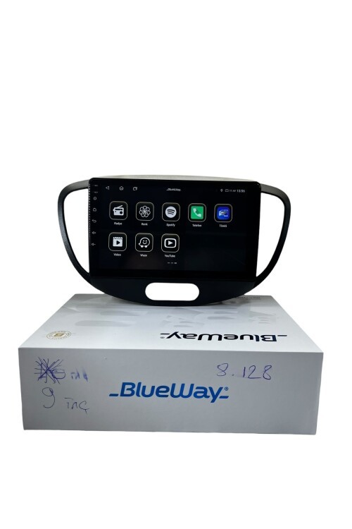 Hyundai i10 2010-2013 BLUEWAY 8-128 TAM PROFESYONEL OEM MULTİMEDİA