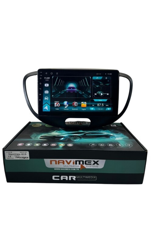 Hyundai i10 2010-2013 NAVİMEX 6-128 (FANLI) PROFESYONEL OEM MULTİMEDİA