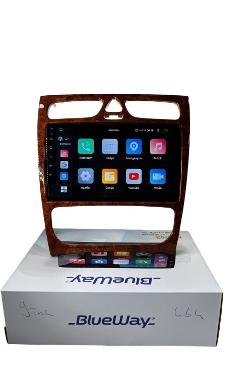 Mercedes C Class 2002-2004 BLUEWAY 4-64 PROFESYONEL OEM MULTİMEDİA