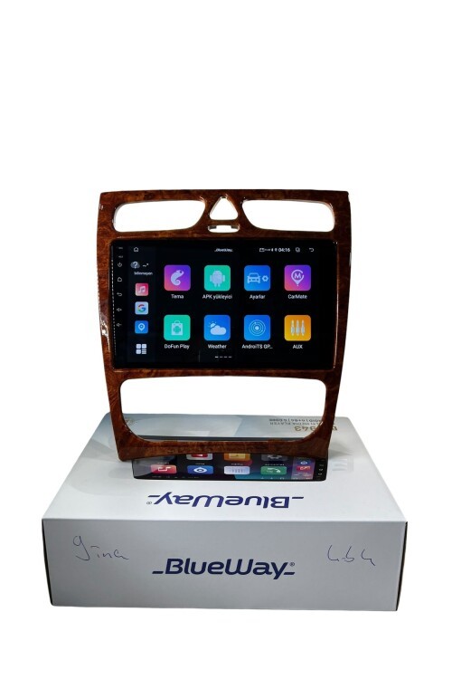 Mercedes C Class 2002-2004 BLUEWAY 4-64 PROFESYONEL OEM MULTİMEDİA