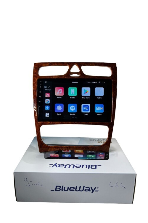 Mercedes C Class 2002-2004 BLUEWAY 4-64 PROFESYONEL OEM MULTİMEDİA