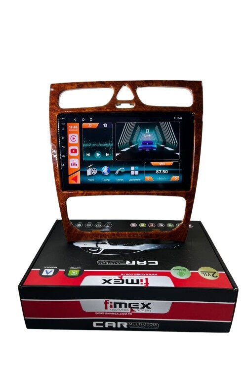 Mercedes C Class 2002-2004 FİMEX 4-64 (FANLI) DSPLİ PRO OEM MULTİMEDİA