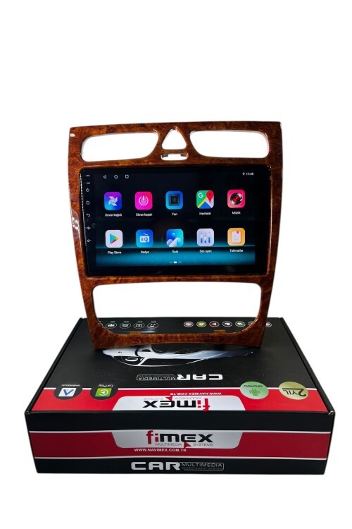 Mercedes C Class 2002-2004 FİMEX 4-64 (FANLI) DSPLİ PRO OEM MULTİMEDİA
