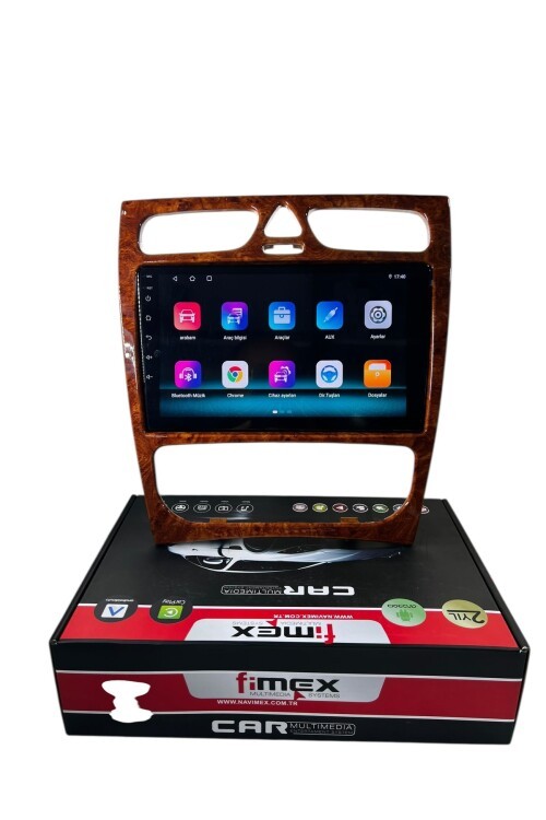 Mercedes C Class 2002-2004 FİMEX 4-64 (FANLI) DSPLİ PRO OEM MULTİMEDİA