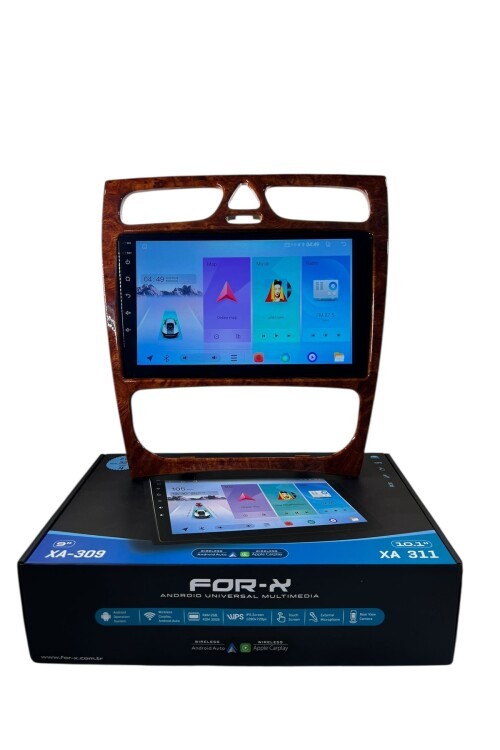 Mercedes C Class 2002-2004 FORX 2-32 YENİ SERİ İŞLEMCİLİ PRO OEM MULTİMEDİA