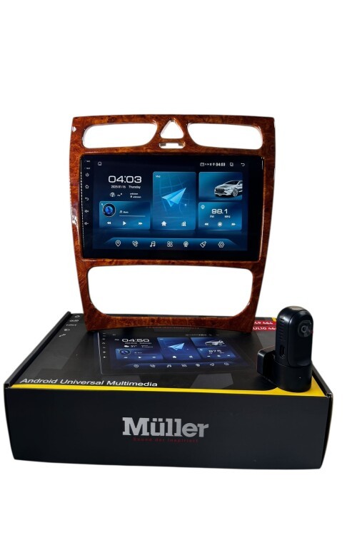 Mercedes C Class 2002-2004 MÜLLER 4-64 PROFESYONEL OEM MULTİMEDYA