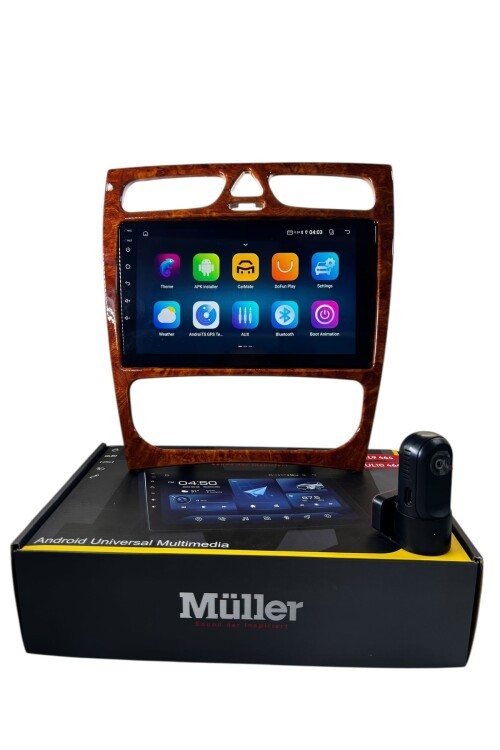 Mercedes C Class 2002-2004 MÜLLER 4-64 PROFESYONEL OEM MULTİMEDYA